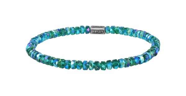 Dunkelgrün - Petit Glamour d'Afrique Armband von Konplott